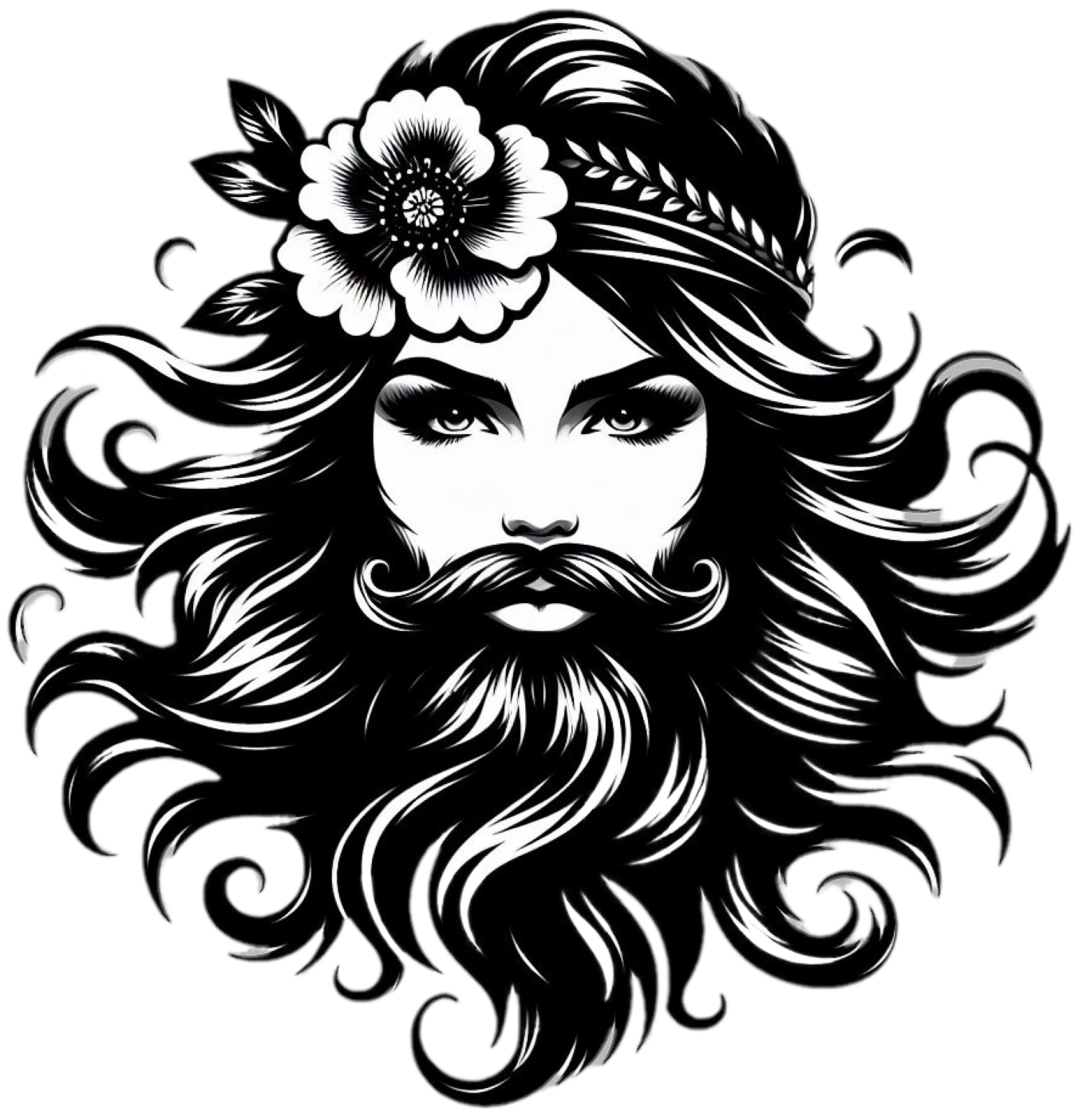 Bearded Lady Logo